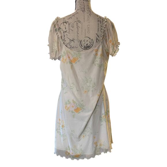 Abound Ivory Multi Aster Floral Dress Size X-Large NEW - Picture 2 of 2